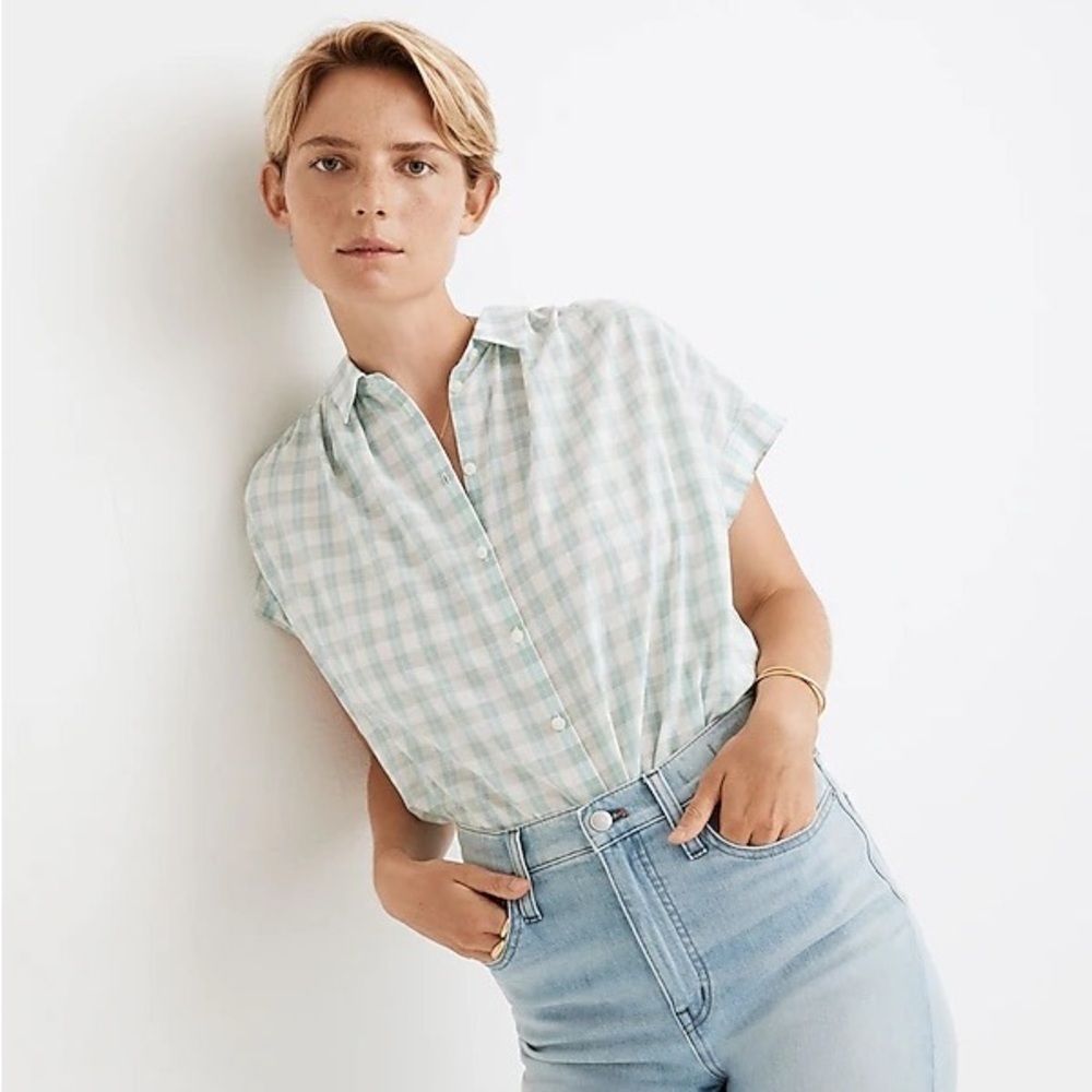 Madewell Central Shirt in Brantley Plaid